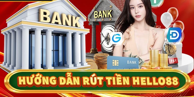 Hướng dẫn các bước thực hiện rút tiền từ nhà cái Hello88