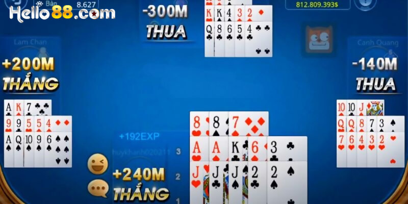 Lưu ý khi áp dụng cách chơi Mậu Binh online là nắm vững quy tắc đánh bài